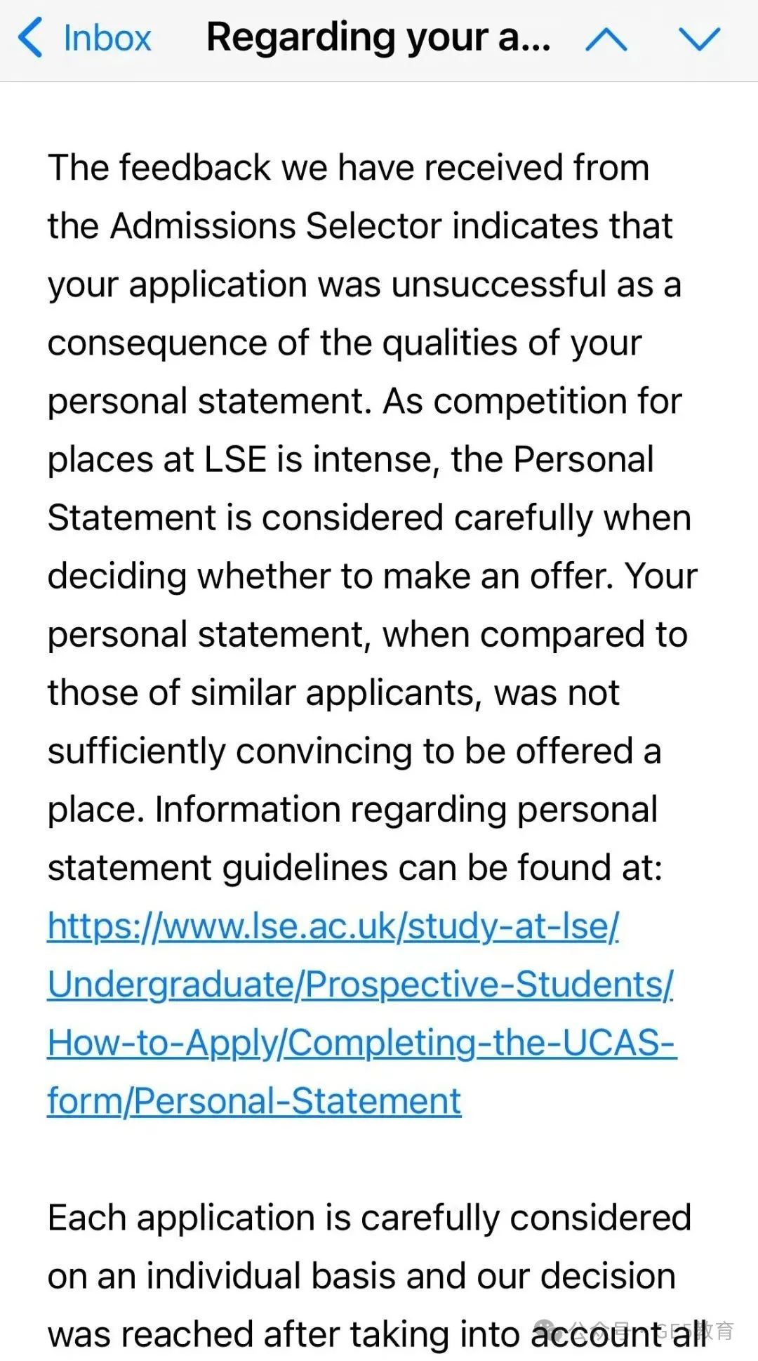 LSE 25Fall首封拒信曝光！LSE热门专业申请要求有何改变？(图3)