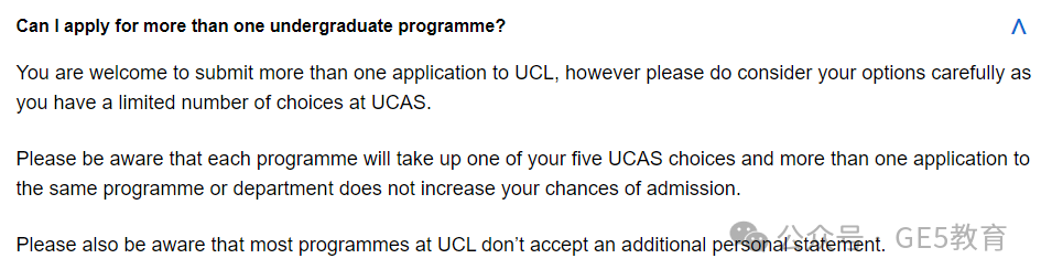 英国大学能否同时申请多个本科专业？来看看G5+“王爱曼华”是怎么回复的~(图9)
