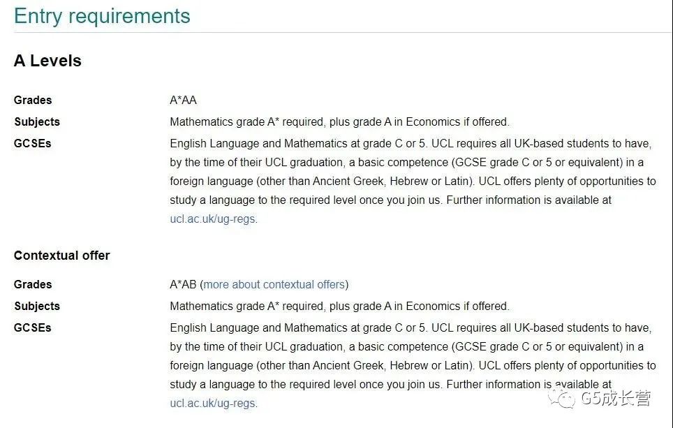 今年拿到UCL offer的学生，都有着怎样的ALevel成绩？(图6)