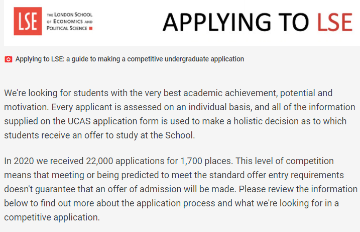 伦敦政经究竟在寻找什么样的学生？火速围观今年LSE给出的申请指南！(图2)
