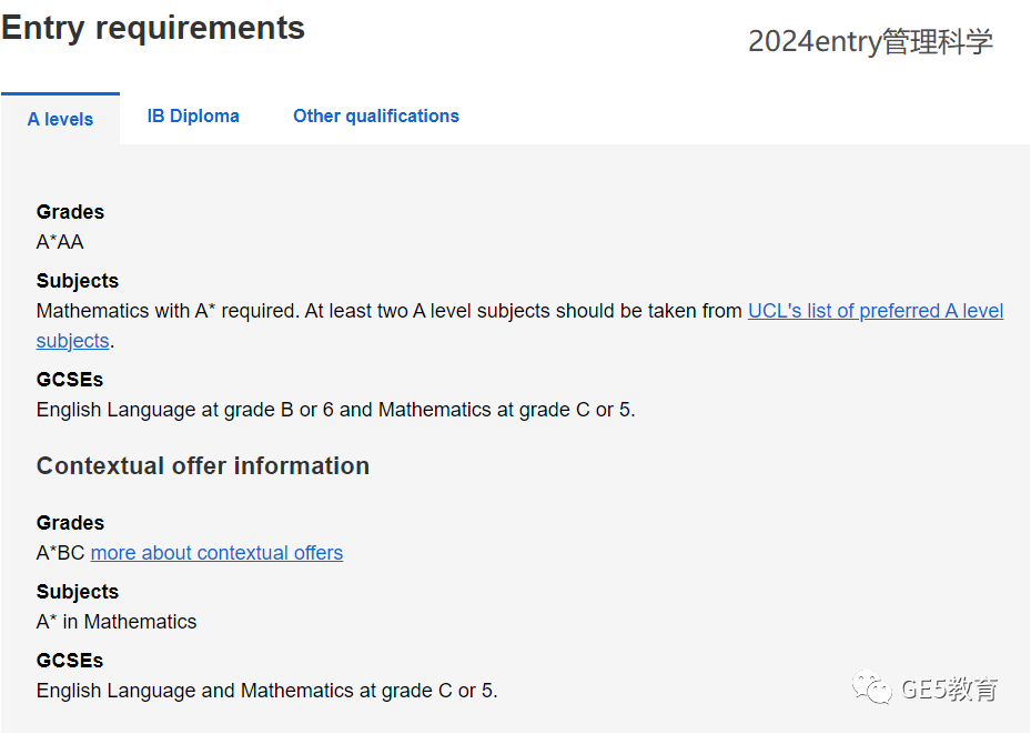 2024entry注意了！UCL这些专业突然提高A-Level/GCSE成绩要求！(图25)